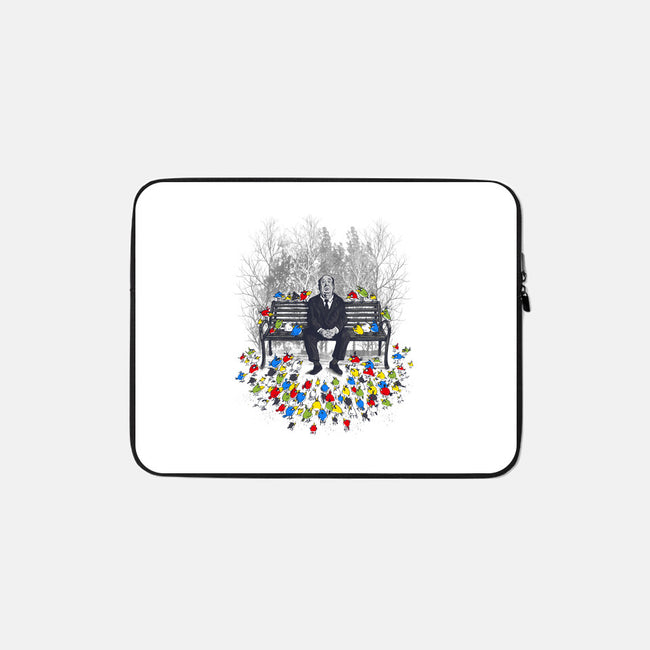 Them Birds-none zippered laptop sleeve-dandingeroz