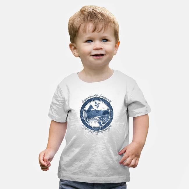 There and Back Again-baby basic tee-Joe Wright