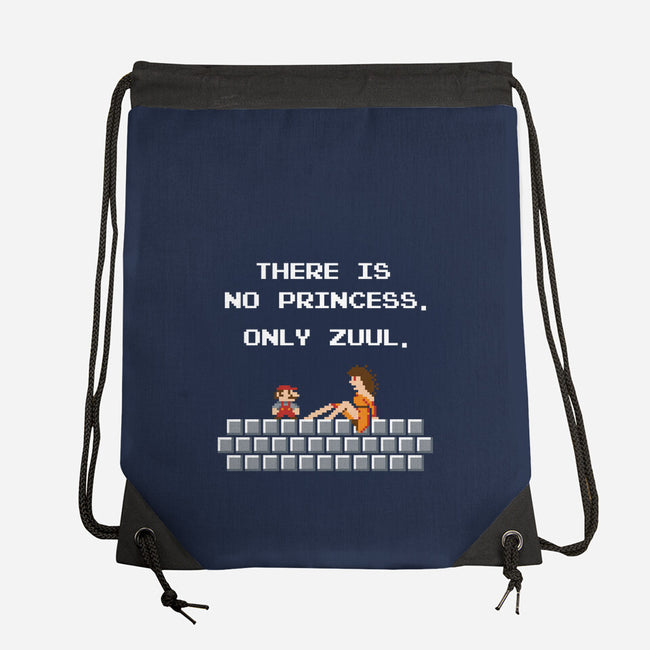 There Is No Princess-none drawstring bag-mikehandyart