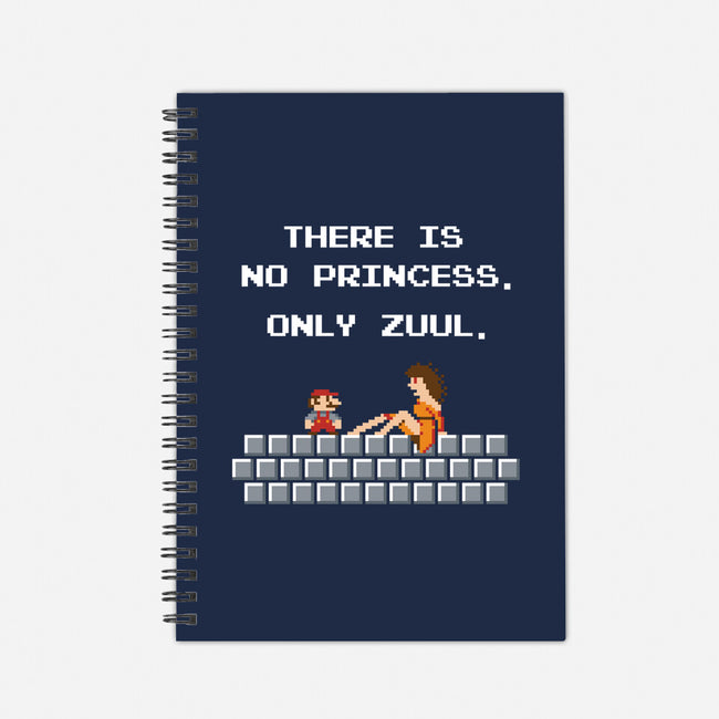 There Is No Princess-none dot grid notebook-mikehandyart