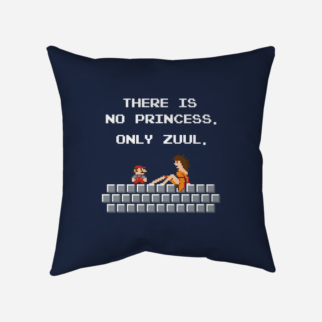 There Is No Princess-none non-removable cover w insert throw pillow-mikehandyart