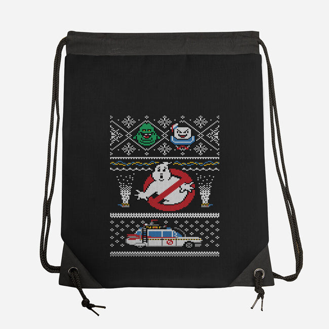 There is no Xmas, only Zuul!-none drawstring bag-Mdk7