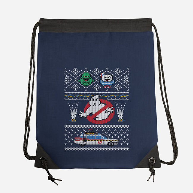 There is no Xmas, only Zuul!-none drawstring bag-Mdk7