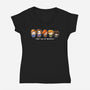 There Was No Breakfast-womens v-neck tee-SuperEmoFriends
