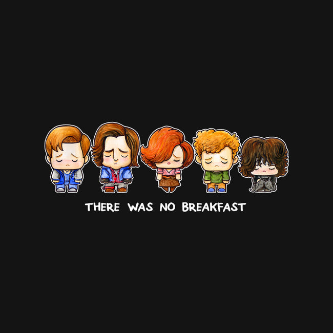 There Was No Breakfast-none polyester shower curtain-SuperEmoFriends