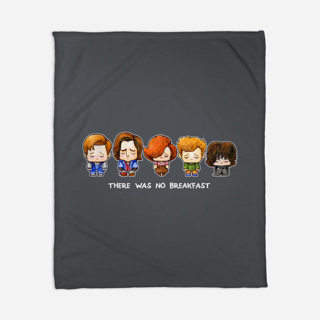There Was No Breakfast-none fleece blanket-SuperEmoFriends