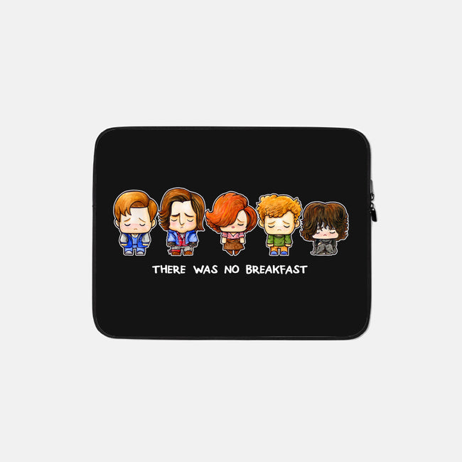 There Was No Breakfast-none zippered laptop sleeve-SuperEmoFriends