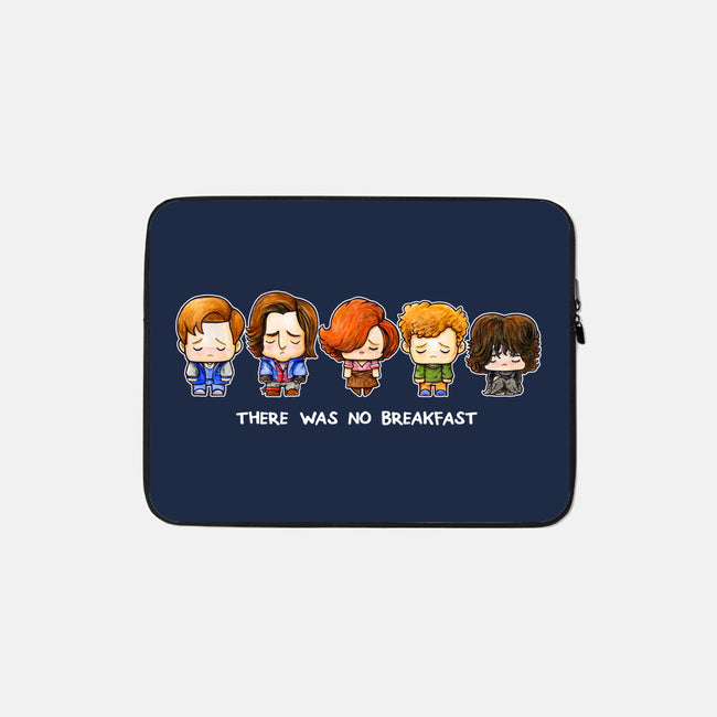 There Was No Breakfast-none zippered laptop sleeve-SuperEmoFriends