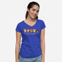 There Was No Breakfast-womens v-neck tee-SuperEmoFriends