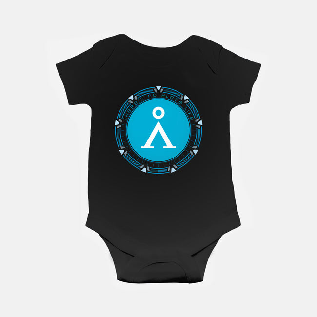 There's No Place Like Home-baby basic onesie-stepone7