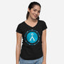 There's No Place Like Home-womens v-neck tee-stepone7