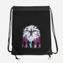 There's Something Strange-none drawstring bag-vp021