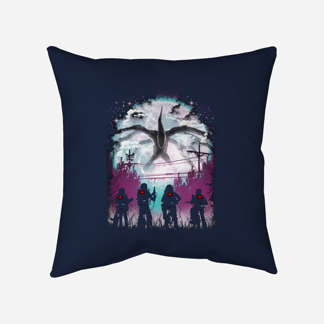 There's Something Strange-none removable cover w insert throw pillow-vp021