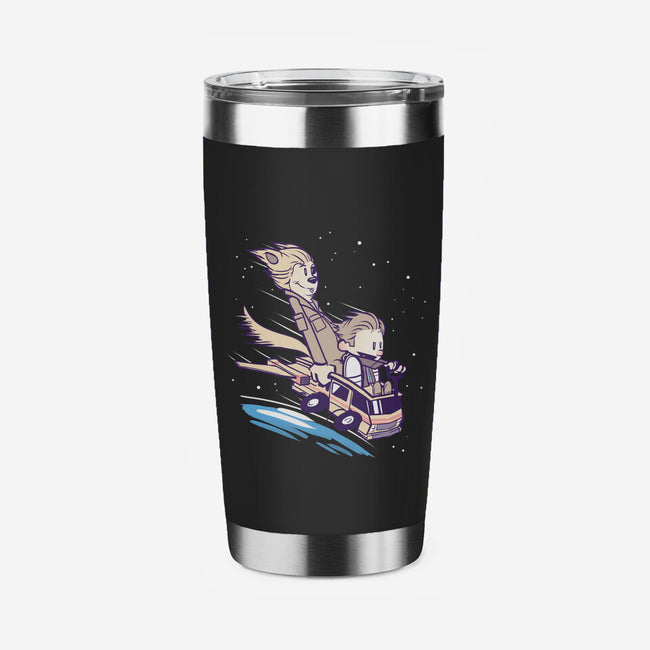 They've Gone to Plaid-none stainless steel tumbler drinkware-KindaCreative