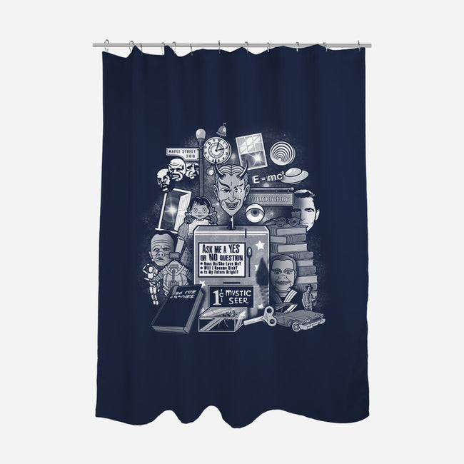 Things from the Zone-none polyester shower curtain-Arinesart