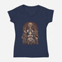 Thirteen Hours-womens v-neck tee-saqman
