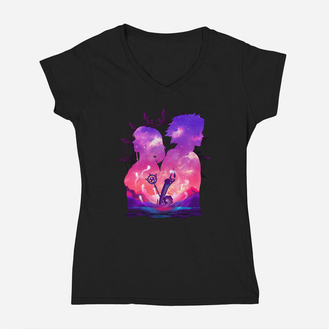 This is My Story-womens v-neck tee-hypertwenty