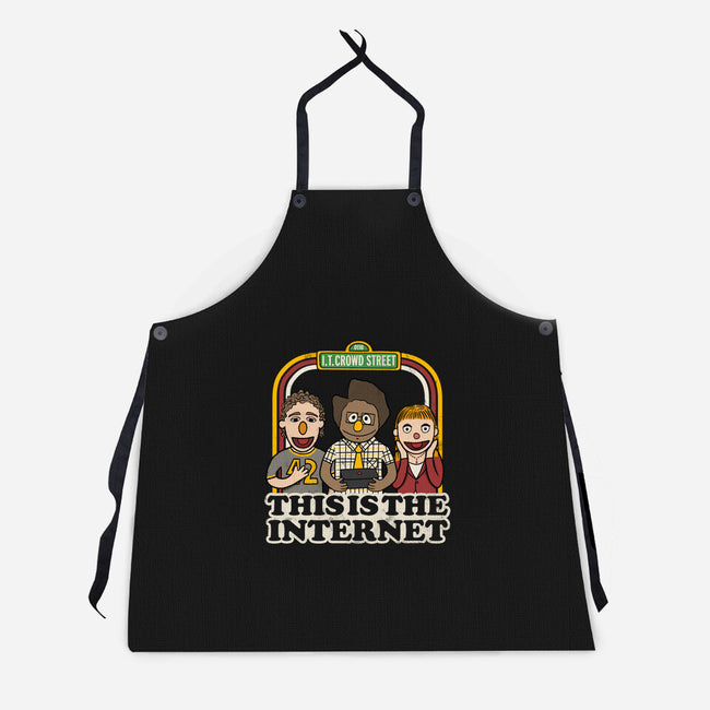 This is The Internet-unisex kitchen apron-LiRoVi