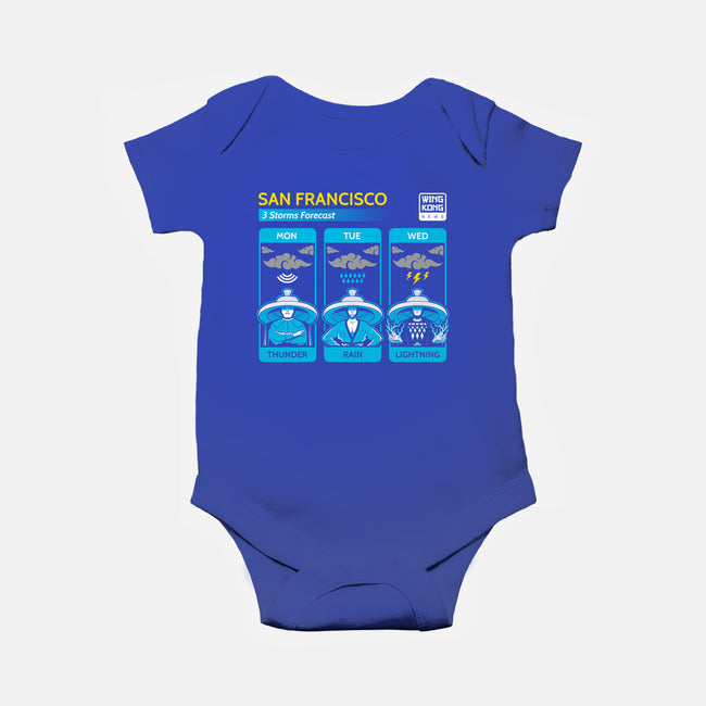 Three Storms-baby basic onesie-stationjack