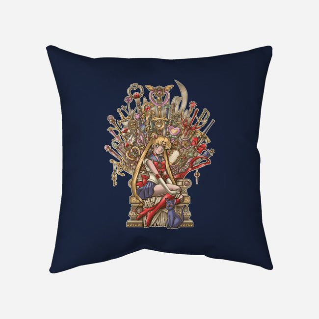 Throne of Magic-none removable cover w insert throw pillow-GillesBone