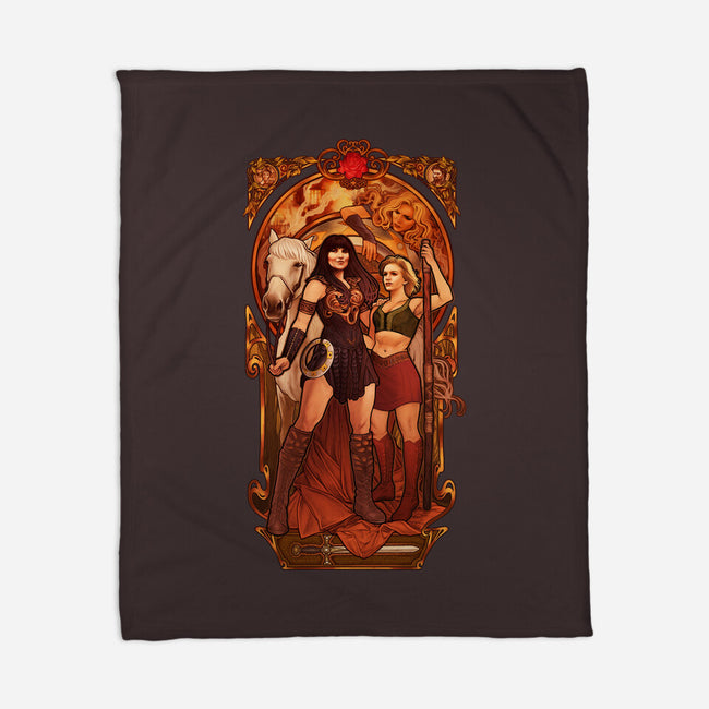 Ties That Bind-none fleece blanket-MeganLara