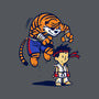 Tiger!-none drawstring bag-WinterArtwork