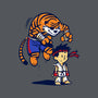 Tiger!-womens fitted tee-WinterArtwork