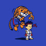 Tiger!-womens fitted tee-WinterArtwork
