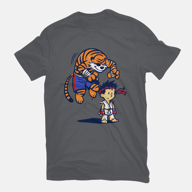 Tiger!-womens fitted tee-WinterArtwork