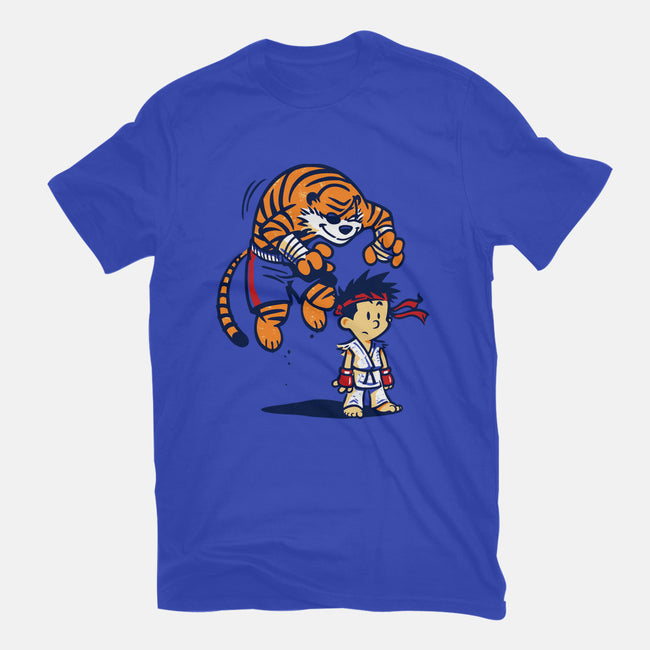 Tiger!-womens fitted tee-WinterArtwork