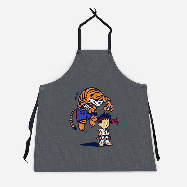 Tiger!-unisex kitchen apron-WinterArtwork