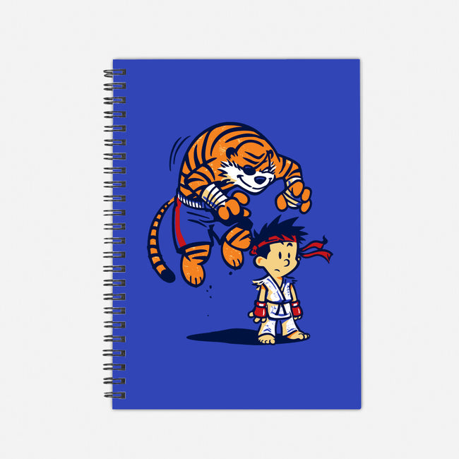 Tiger!-none dot grid notebook-WinterArtwork