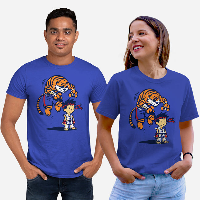 Tiger!-unisex basic tee-WinterArtwork