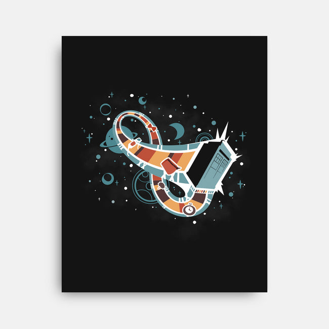 Time Loops-none stretched canvas-Licunatt