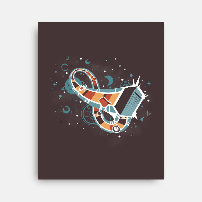 Time Loops-none stretched canvas-Licunatt