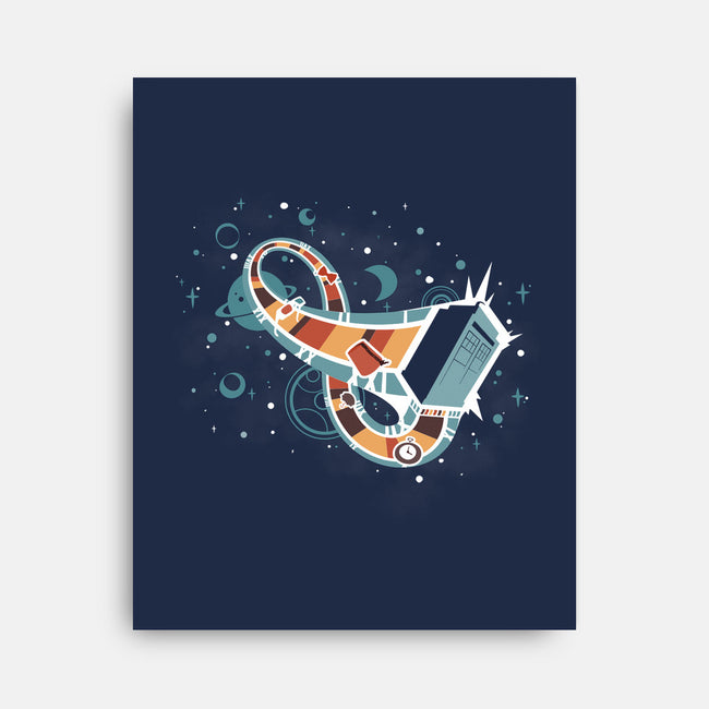 Time Loops-none stretched canvas-Licunatt