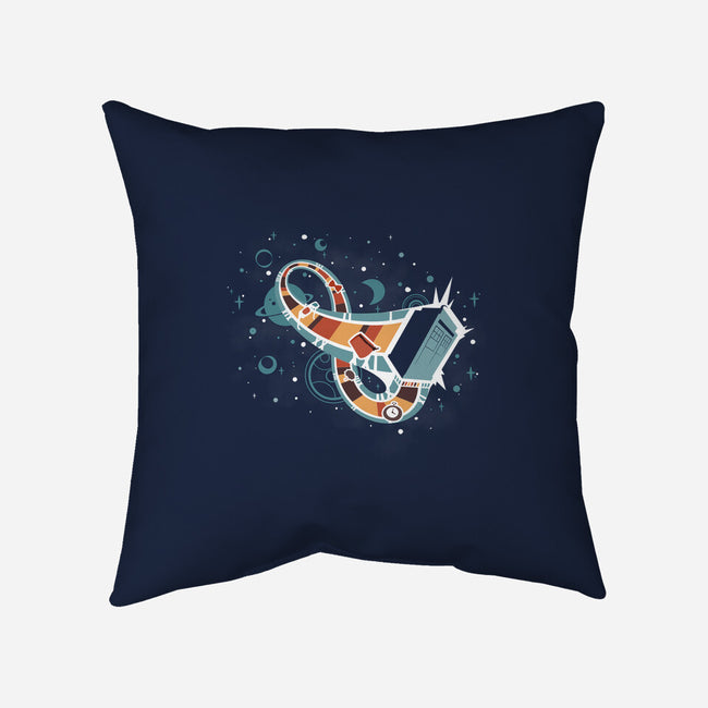 Time Loops-none removable cover w insert throw pillow-Licunatt