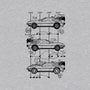 Time Machine Schematics-unisex basic tee-elloco