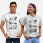 Time Machine Schematics-unisex basic tee-elloco