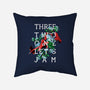 Time to Blow This Scene-none removable cover w insert throw pillow-manoystee