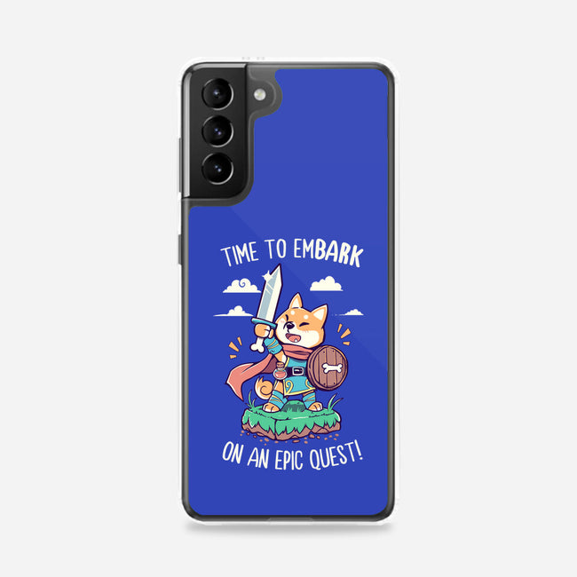 Time to EmBARK on an Epic Quest!-samsung snap phone case-TechraNova