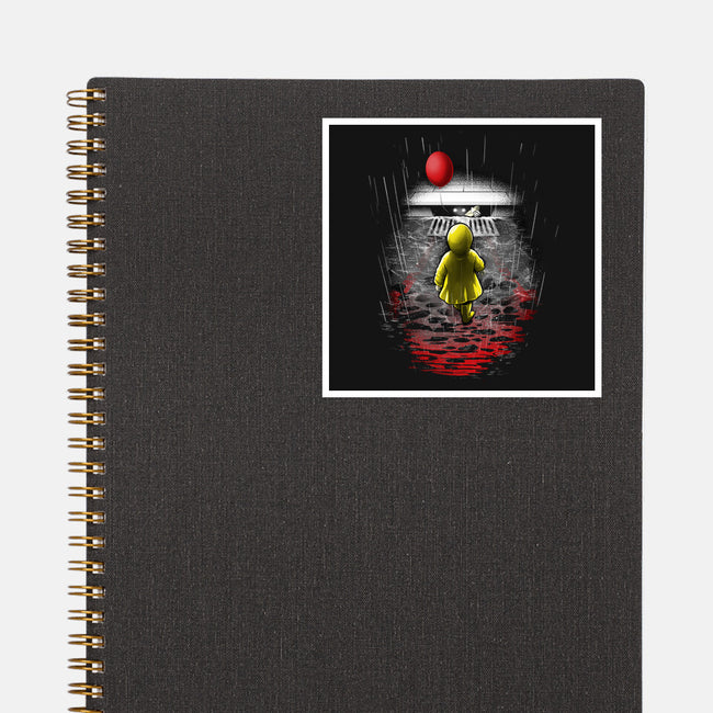 Time to Float-none glossy sticker-alemaglia