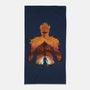 Time to Praise the Sun-none beach towel-dandingeroz