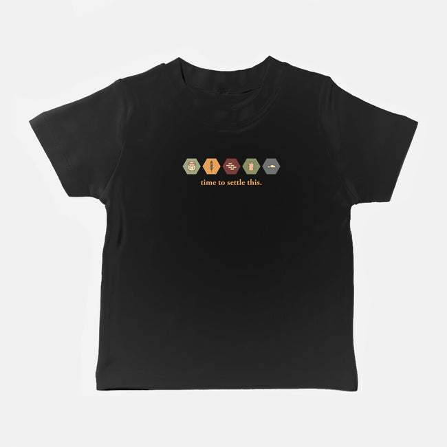 Time To Settle This-baby basic tee-zacrizy