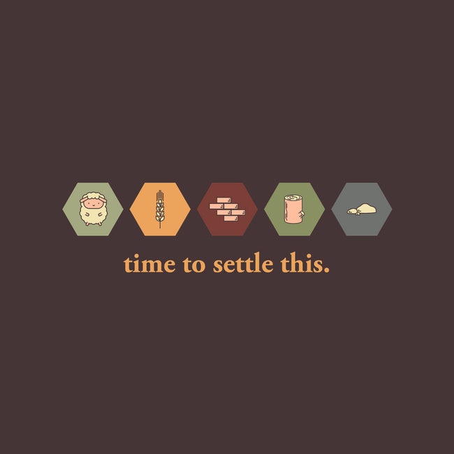 Time To Settle This-none basic tote-zacrizy