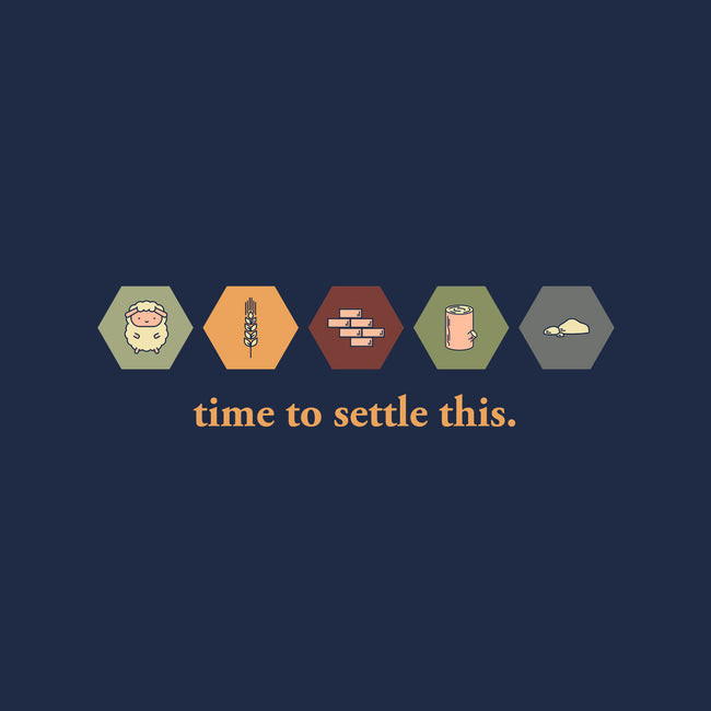 Time To Settle This-youth pullover sweatshirt-zacrizy