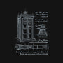 Time Travel Schematic-none removable cover w insert throw pillow-ducfrench