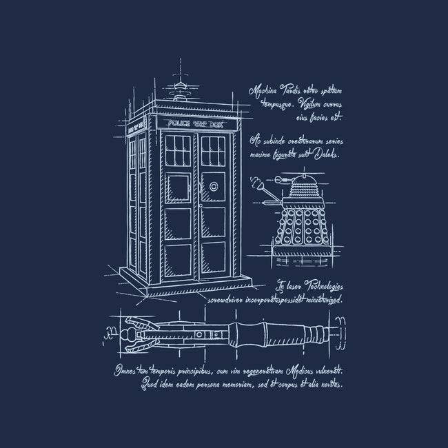 Time Travel Schematic-womens v-neck tee-ducfrench