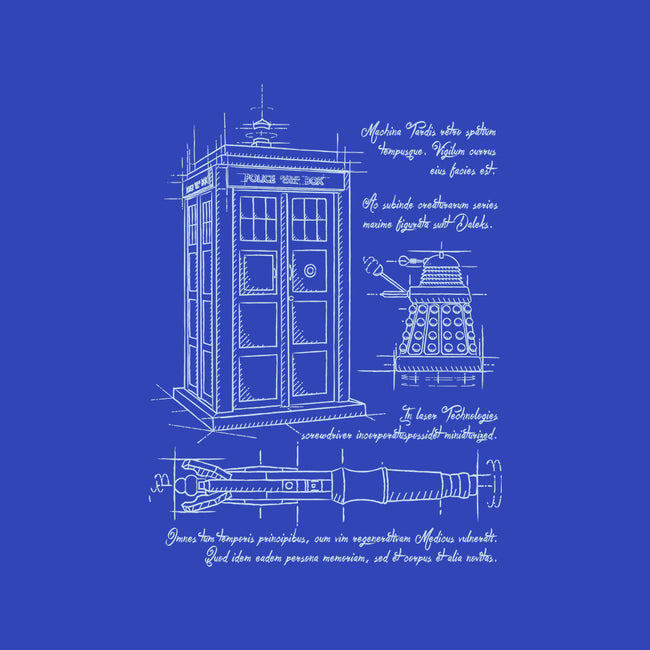 Time Travel Schematic-mens heavyweight tee-ducfrench