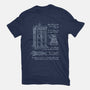 Time Travel Schematic-unisex basic tee-ducfrench